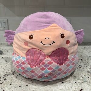 16” Denise the Mermaid Squishmallows Plush | Kellytoy | Pastel Mermaid